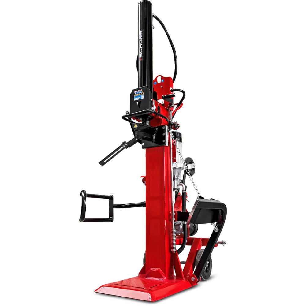 SCHORR Holzspalter 22t HS-22PE PRO Zapfwelle + Elektro 400V Spalter stehend inkl. Stammheber