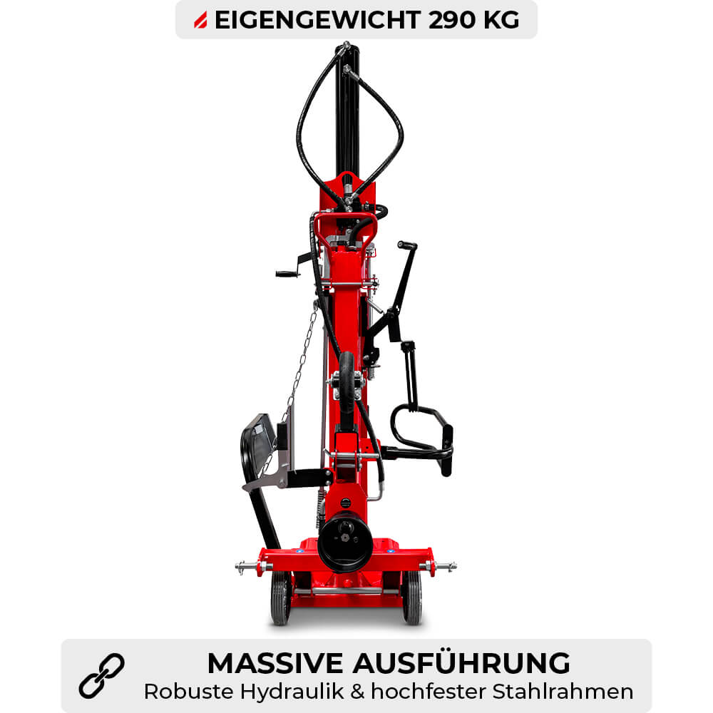 SCHORR Holzspalter 22t HS-22P PRO Zapfwelle Spalter stehend inkl. Stammheber