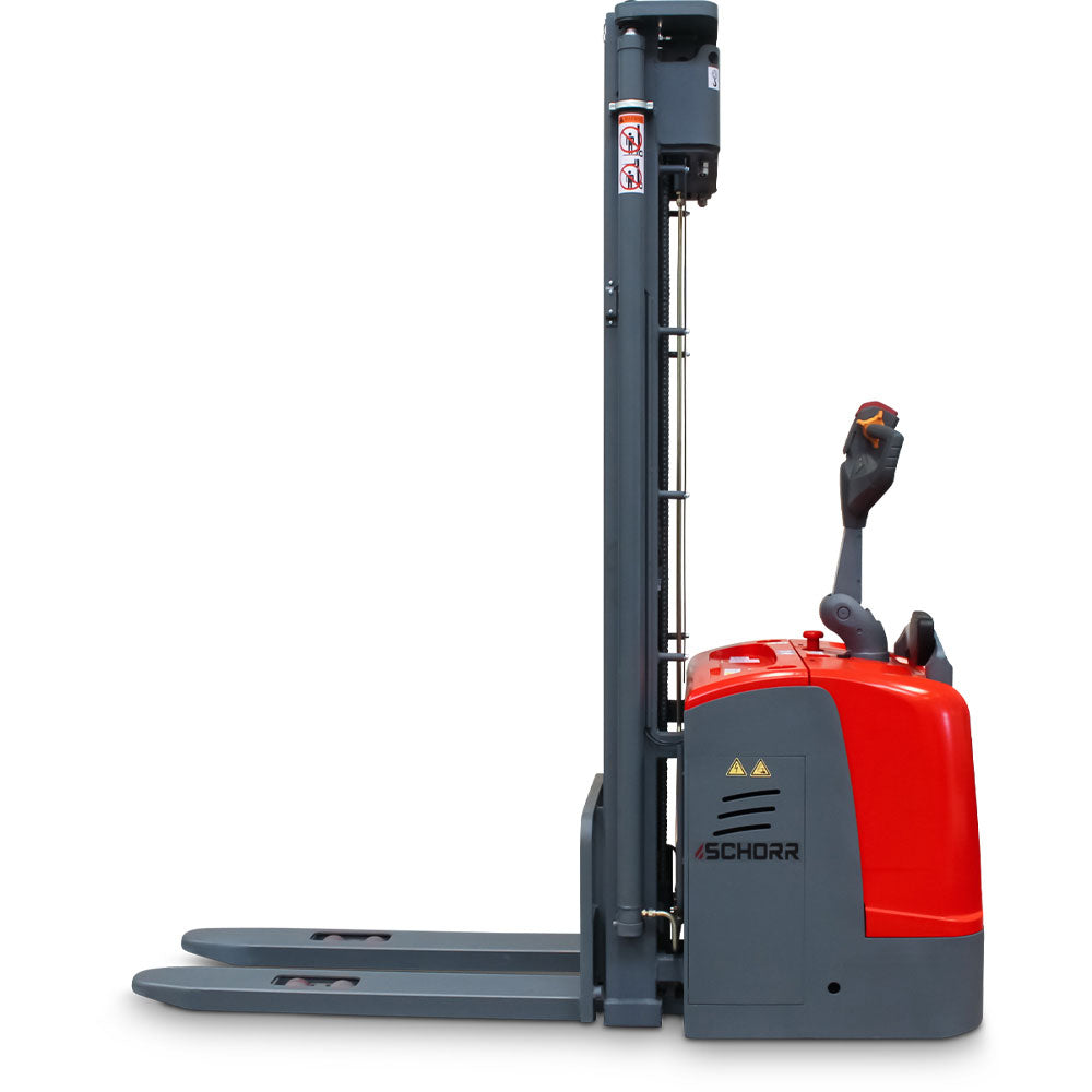 SCHORR Elektro Hochhubwagen Ultra 1500KG Freihub (5m - 5,6m Hubhöhe)