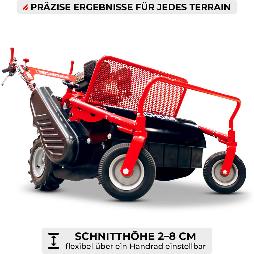 SCHORR Schlegelmulcher RR600HM Hochgrasmäher 8PS 252ccm Mulcher