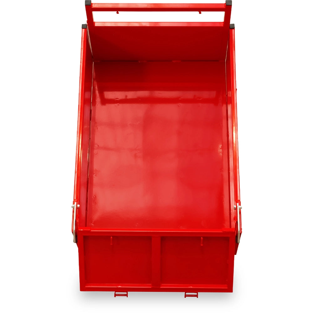 SCHORR Minidumper RR500DHKB2 PRO 500kg Kiste mit Kipphydraulik und Mitfahrplattform 9,2 PS Motor Raupendumper