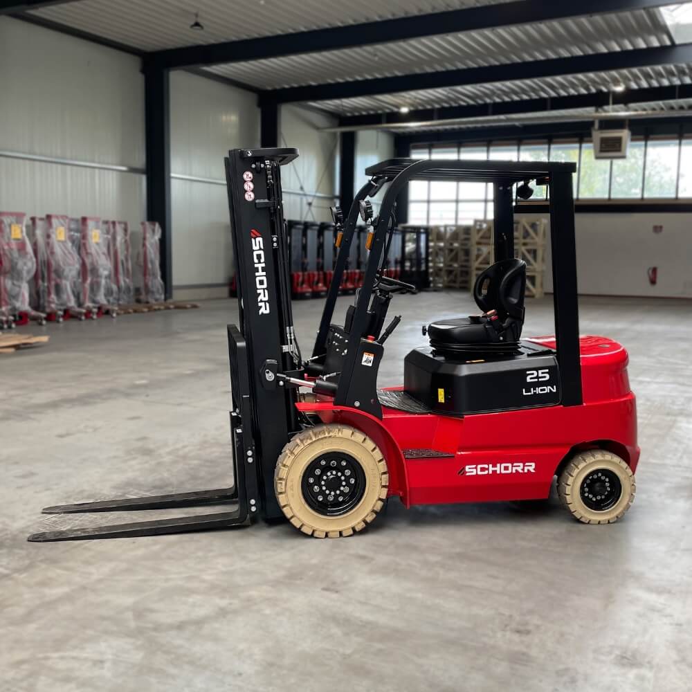 SCHORR Gabelstapler Elektro Hubhöhe: 4800 mm Tragkraft: 2500 kg